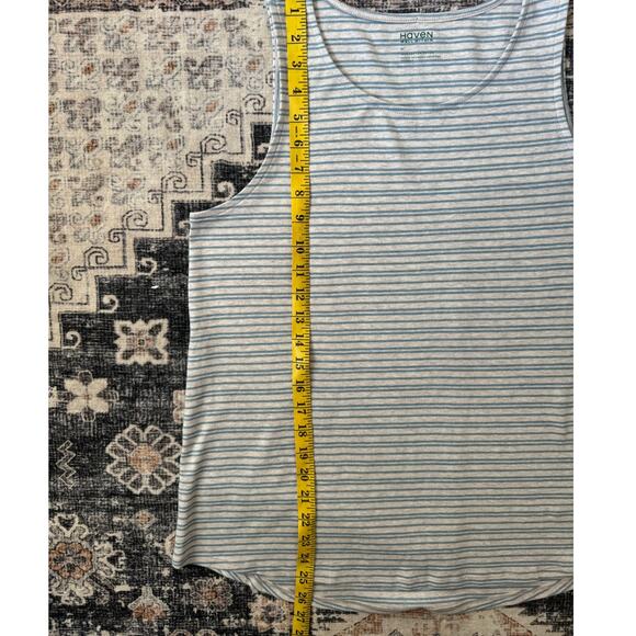 Organic Cotton Interlock Striped Tank by Haven Well Within‎ M - Picture 2 of 3